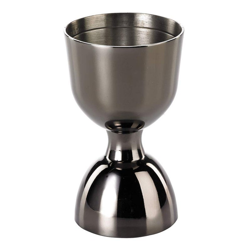 Barfly M37006BK Heavy-Duty Straight Rim Bell Jigger, 1 oz x 2 oz, Gun Metal Black - Image 5
